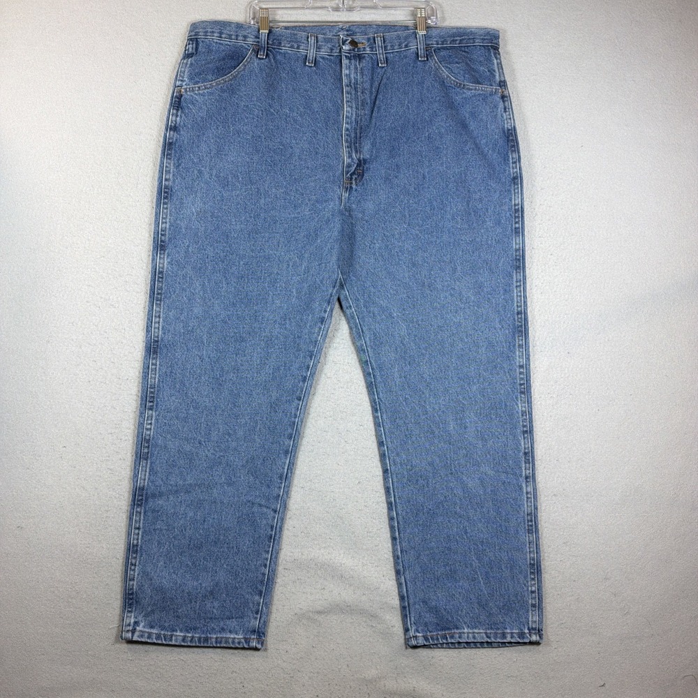 Rustler by Wrangler Regular Fit Straight Leg 46X30 NWT Men's Denim Durability